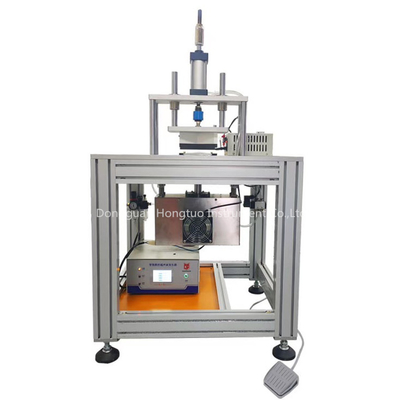 FCC Textiel het Testen Zij de Rand Verzegelende Dringende Machine van het Materiaal Semi Automatische KN95 Masker
