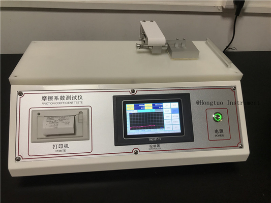 ASTM COF Tester Plastic Films Coefficient Of Friction Tester