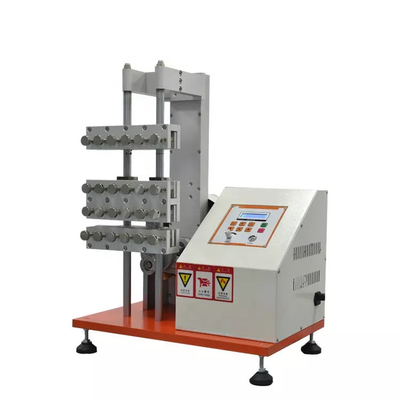 6 testpost Rubberdemattia Flex Cracking Tester With ASTM D430 ISO 132