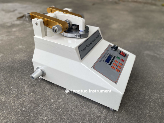 Taber Abrasion Tester ASTM D7255 Leer Rotary Abraser voor slijttoets