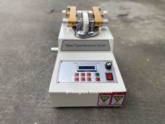 ASTM D 1175 astm-D 3389 Elektronisch Universeel Taber Wear Abrasion Testing Machine met LCD Vertoning