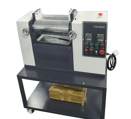 Open rubbermengmachine [elektrische verwarming]/rubbermengmolen
