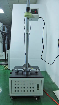 Valende dart impact tester gebruikt om de impact massa te meten