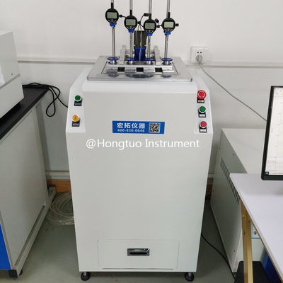 ASTM D1525 ASTM D648 Plastic Hdt Vicat Testing Tester 4 Proefrekken Plastic Testing Machine