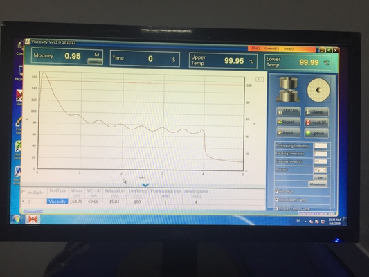 Rubberen Mooney-viscositeitsmeter DH-MV-01