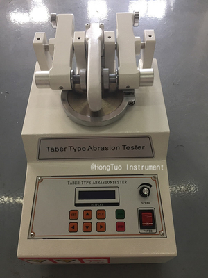ASTM Lab Equipment Taber Abrasion Testing Machine AC220V / 50HZ voor kunststof