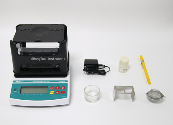 Densiteitsbalans kits Vaste dichtheidsmeter Mijnbouw Porositeitstest voor kunststof