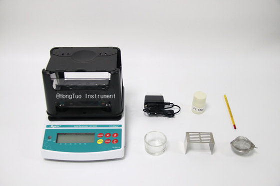 Draagbare digitale zwaartekrachtmeter Laboratoriumdichtheidsmeter voor vaste stoffen