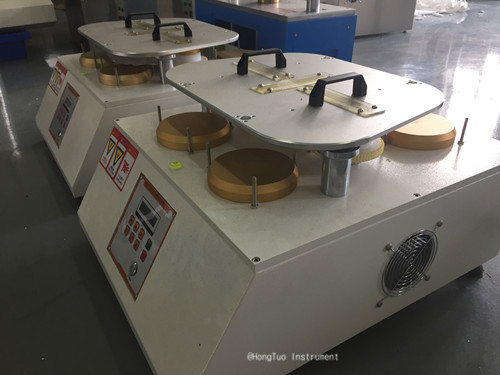 Martindale abrasietestapparatuur voor textiel / Pilling Tester Machine voor het testen van de slijtvastheid