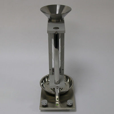 Stainless Steel Powder Testing Equipment / Bulk Apparent Density Tester Meter / Scott Volumeter For Laboratory