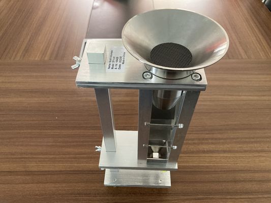 Ruwe staalpoedertestapparatuur / bulk apparente dichtheidstestermeter / Scott volumeter voor laboratorium