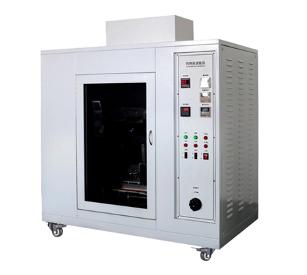 AC 220V 50Hz Plastic Testing Machine, Polycarbonate Glow Wire Measuring Device