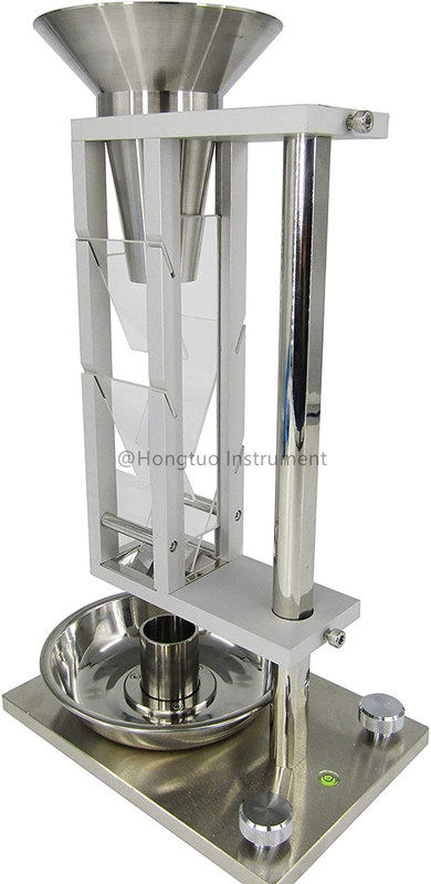 Ruwe staalpoedertestapparatuur / bulk apparente dichtheidstestermeter / Scott volumeter voor laboratorium