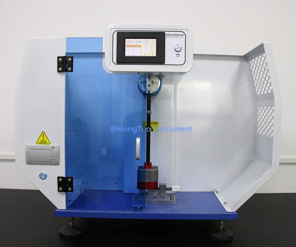 220V Kunststof Testmachine / PLC Slagsterkte Testapparatuur voor Izod en Charpy HT-50D-CM