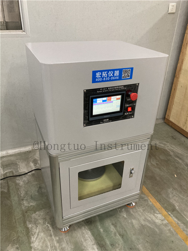 De Moeheid van de de Compressiehardheid van de schuimspons het Testen Machinemateriaal, Machine van de de Compressietest van de Schuim de Verpletterende Moeheid