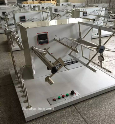 Elektronische textielproefmachine / machine voor het testen van het aantal garens met automatische snelheid